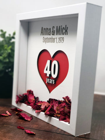 Anniversary Shadow Box